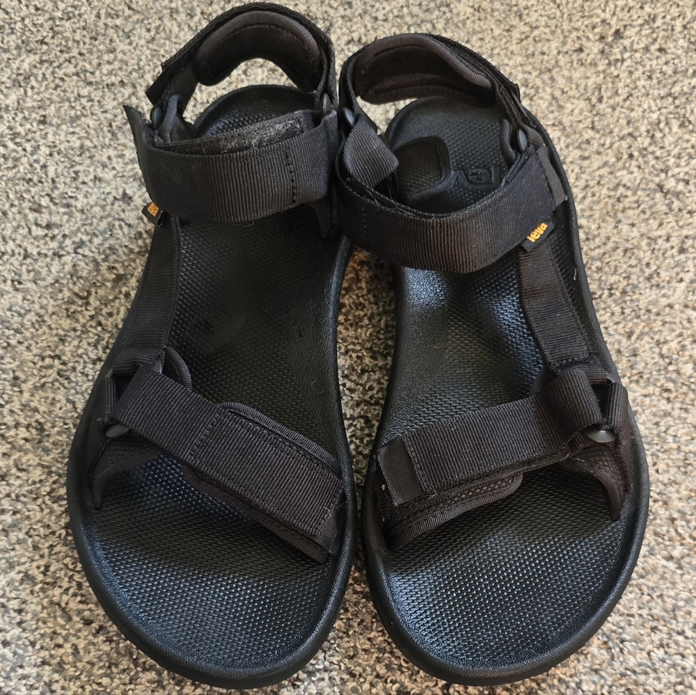 Teva M Hydratrek Black Men Trail Water Strap Sandal 1150510-BLK Size 10 - Picture 2 of 12